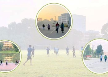 কুয়াশার চাদরে মাভাবিপ্রবি: শিশির ভেজা ভোরের নিস্তব্ধ সৌন্দর্য